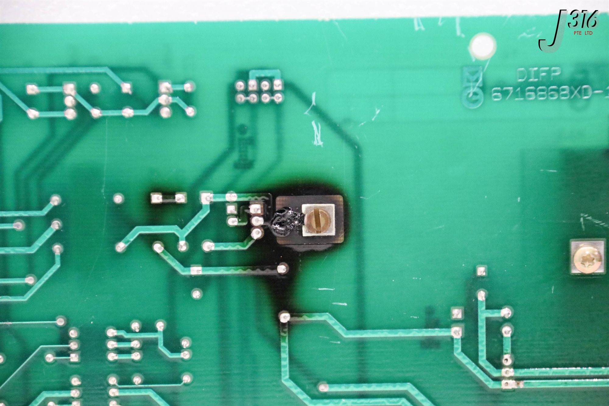 36765 MERLIN GERIN PCB ASSY, 6716868XD-1-B (PARTS) 6716868XD-2-B